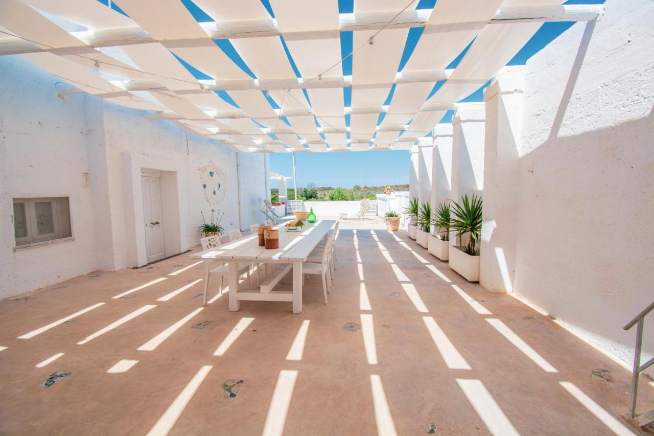 Masseria La Scalella - Fortificato มันดูเรีย ภายนอก รูปภาพ